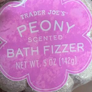 Peony Scented Bath Fizzer - Pink